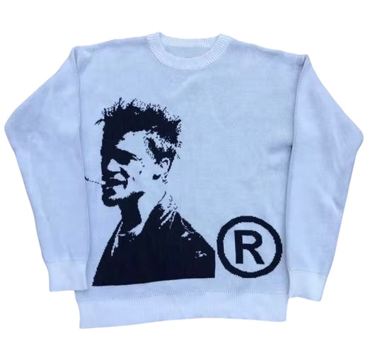 TYLER DURDEN GRAPHIC SWEATER
