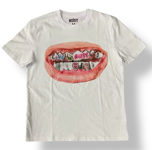 NOISY 'GRILZ' GRAPHIC TEE SHIRT