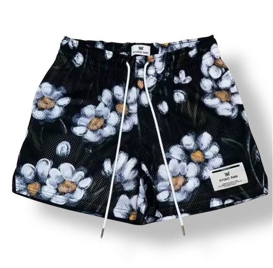 FLOWER SUMMER SHORTS